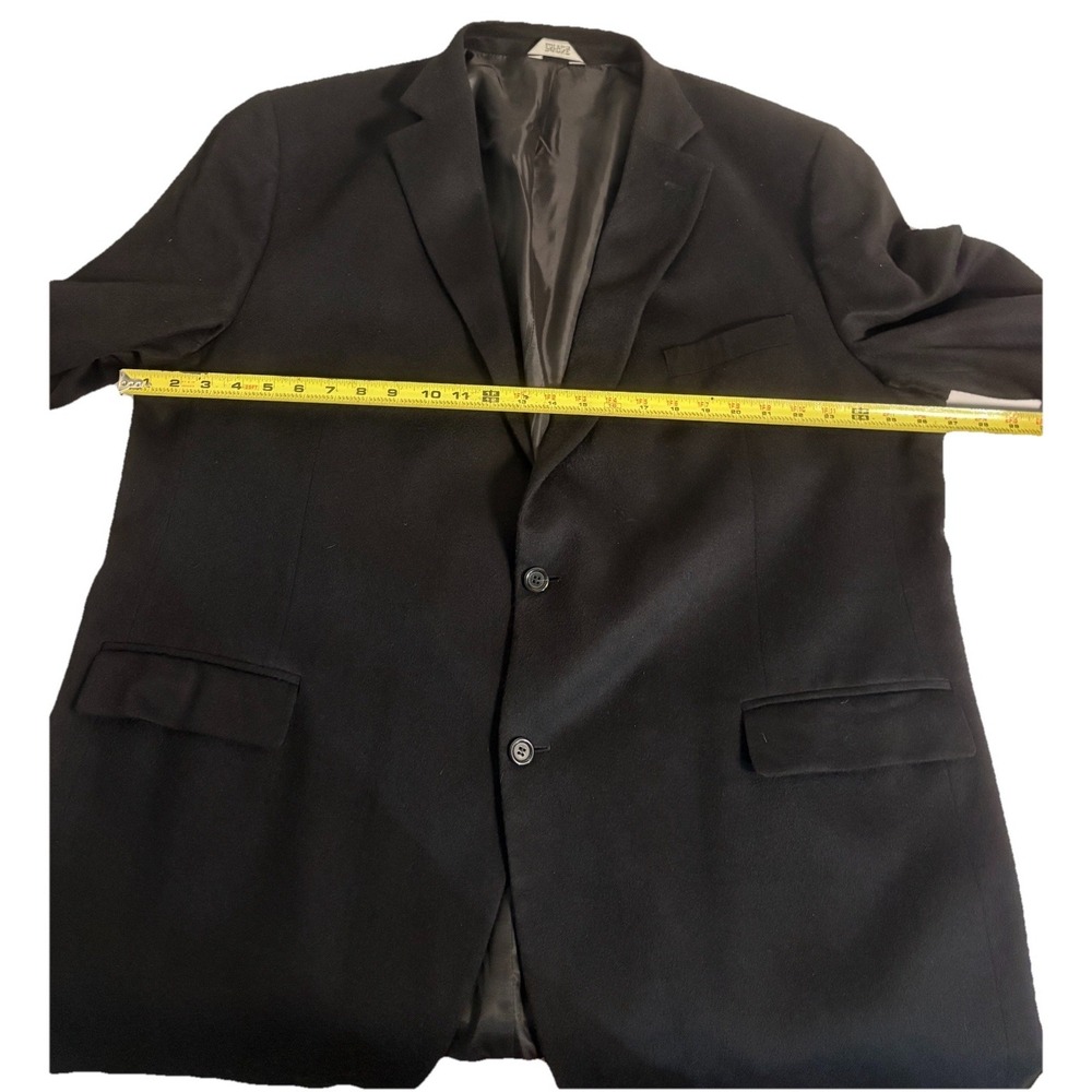 Pavone Mens 50R 100% Cashmere Blazer Sport Coat Suit Jacket Classic 2 Button - Picture 3 of 14